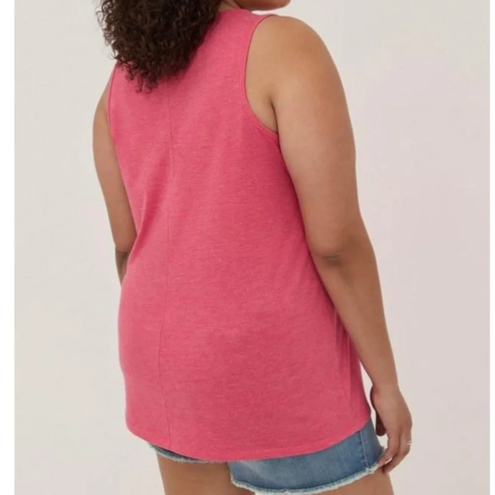 NWT TORRID JERSEY CREW NECK TANK 2X - Picture 3 of 4